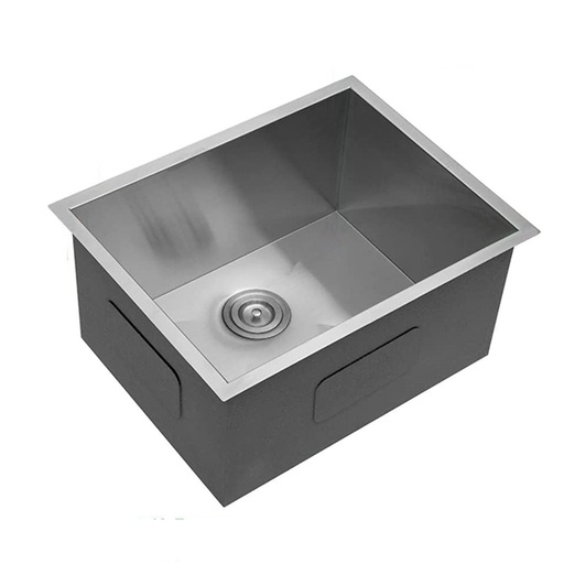 [FRE.02.01] Fregadero Una Tina Acero Inoxidable Bajo Tope 55x45x22