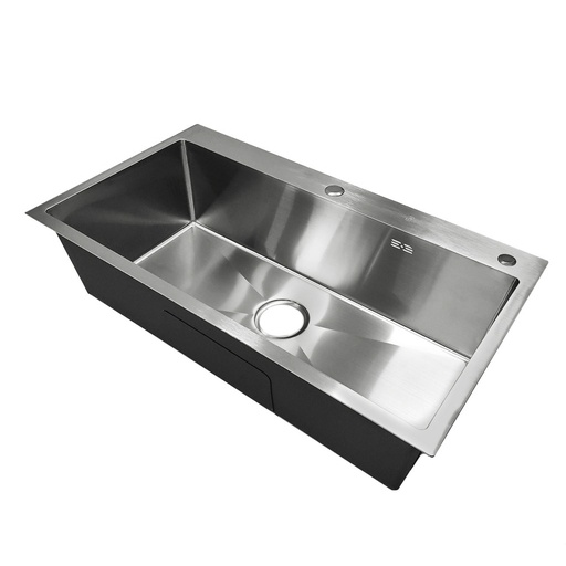 [FRE.01.07] Fregadero Una Tina Sobre Tope 82x45x22 Brush