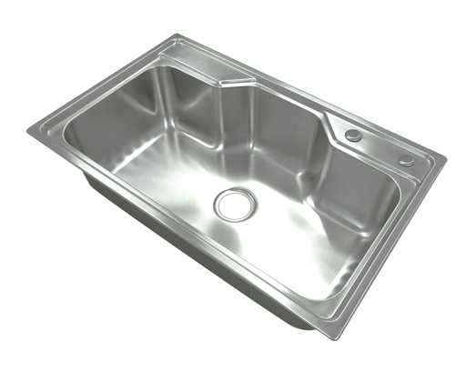 [FRE.03.02] Fregadero Una Tina 80x50x22