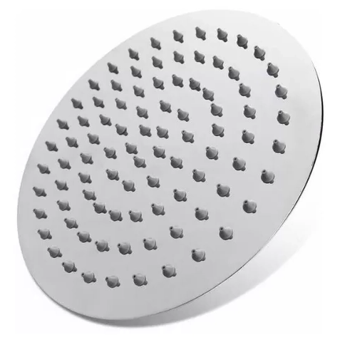 [DUC.04.08] Ducha de Baño Ultrafino de Alta Presión Cromado Redondo 20 cm 