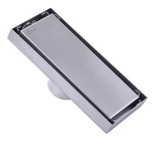 [DRE.01.11] Drenaje de Piso en Acero Inoxidable Rectangular de 18cm