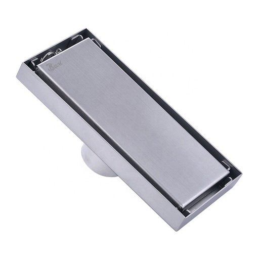 [DRE.01.07] Drenaje de Piso Rectangular en Acero Inoxidable de 28 cm