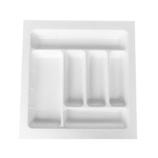 [CUB.01.01] Cubertero Blanco Plástico ABS Módulo 50 cm