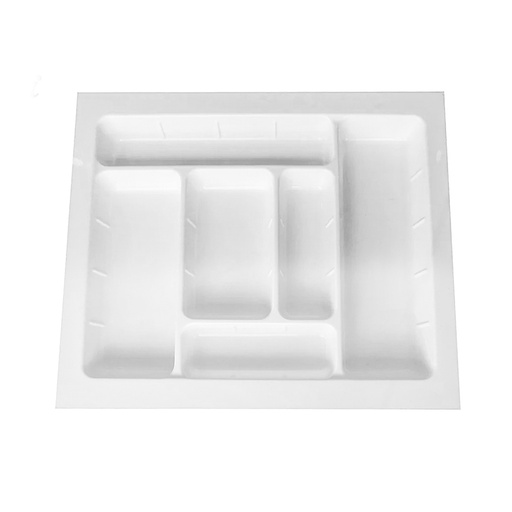 [CUB.01.02] Cubertero Blanco Plástico ABS Módulo 60 cm