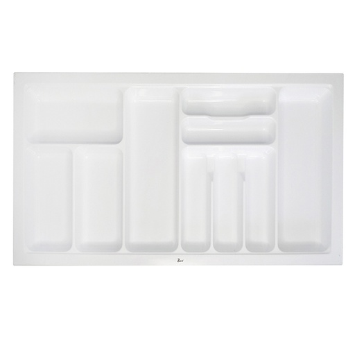 [CUB.01.11] Cubertero Blanco Plástico ABS Módulo 90 cm