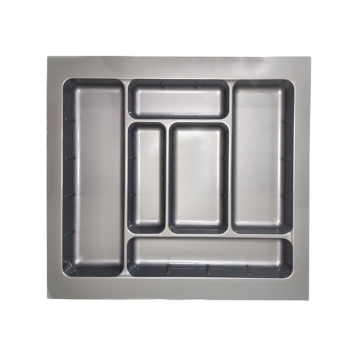 [CUB.01.04] Cubertero Gris Plástico ABS Módulo 50 cm