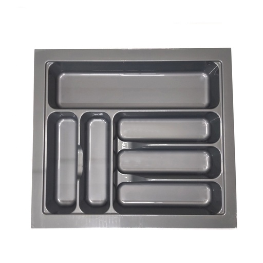 [CUB.01.05] Cubertero Gris Plástico ABS Módulo 60 cm
