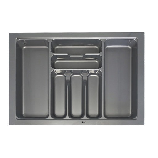 [CUB.01.15] Cubertero Gris Plástico ABS Módulo 70 cm