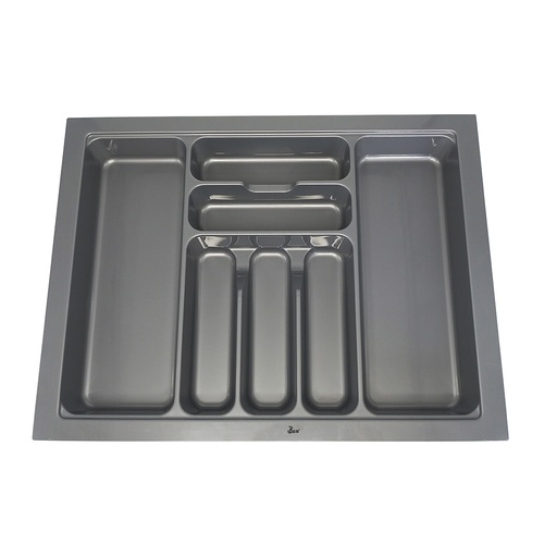 [CUB.01.15] Cubertero Gris Plástico ABS Módulo 70 cm