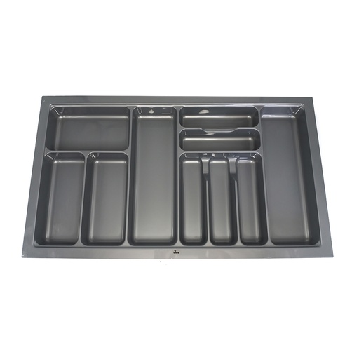 [CUB.01.16] Cubertero Gris Plástico ABS Módulo 90 cm
