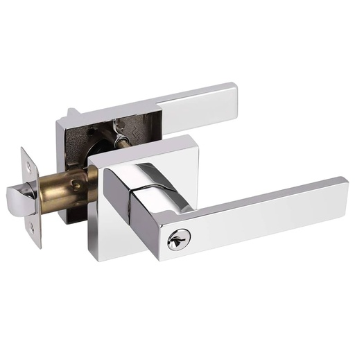 [CER.03.09] Cerradura de Palanca Cromada Habitación