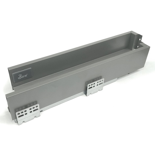 [COR.02.05.45] Gaveta con Freno de Extracción Total 88 mm Gris 45 cm