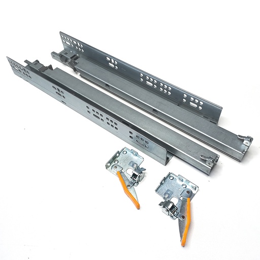 [COR.03.03.45] Corredera de Montaje Oculto con Freno y Push Open 45 cm