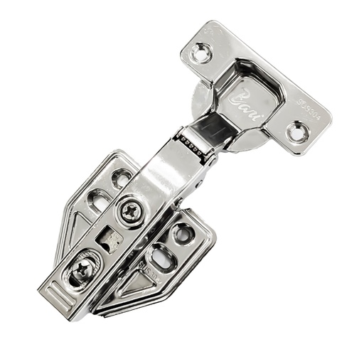 [BIS.01.12] Bisagra recta de 35 mm con Freno y Clip de Acero Inoxidable