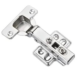 [BIS.01.12] Bisagra recta de 35 mm con Freno y Clip de Acero Inoxidable