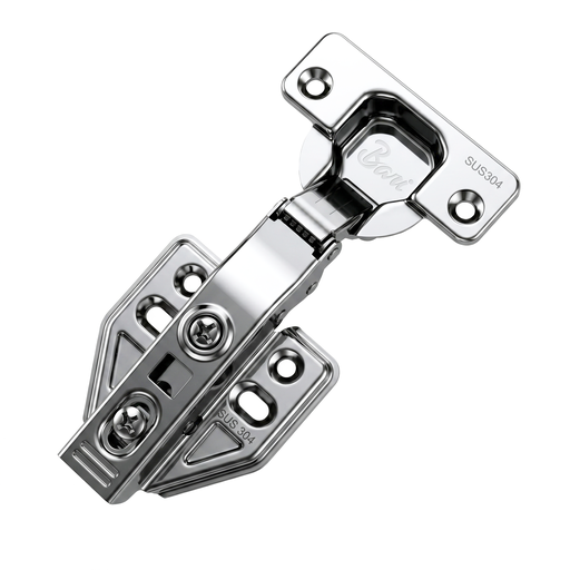[BIS.01.12] Bisagra recta de 35 mm con Freno y Clip de Acero Inoxidable