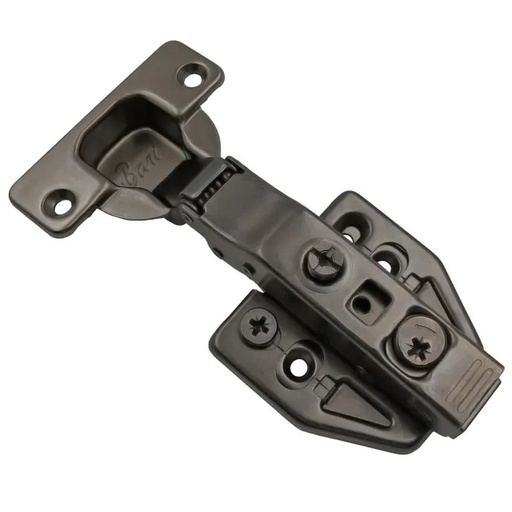 [BIS.01.11] Bisagra de 35 mm de Ajuste 3D con Freno y Clip Negra