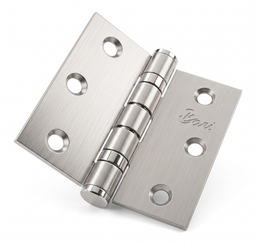 [BIS.04.01] Bisagra 3x3 de Acero Inoxidable con Rolineras