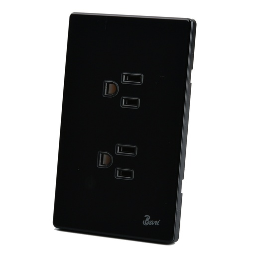 [INT.10.07] Toma Corriente Doble con tierra Serie Vuoto