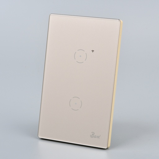 [INT.12.14] Interruptor Smart Doble Serie D'oro