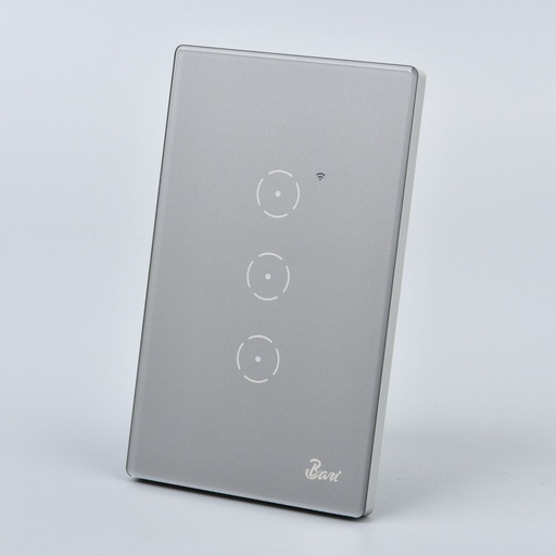 [INT.13.15] Interruptor Smart Triple Serie Grigio