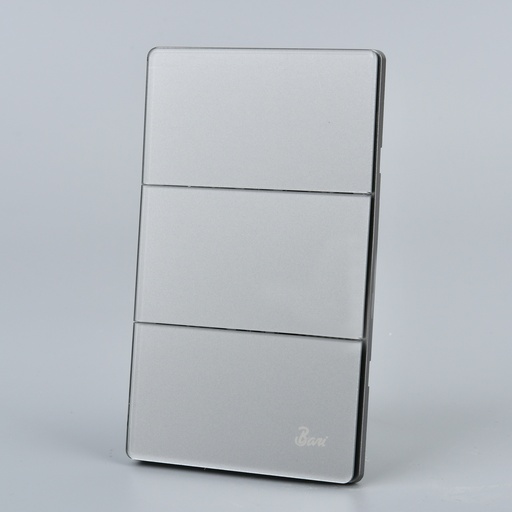 [INT.13.03] Interruptor Triple Serie Grigio