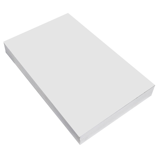[PVC.03.01] Lamina de PVC PET Blanco Alto Brillo Doble Cara 18 mm