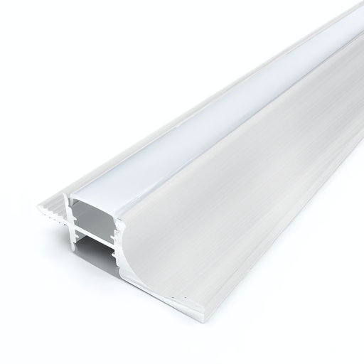 [PER.04.10] Perfil Gola de Gabinete Aéreo Mate Para Cinta Led