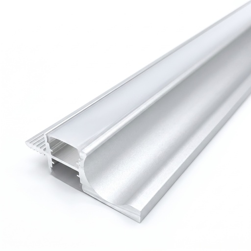 [PER.04.10] Perfil Gola de Gabinete Aéreo Mate Para Cinta Led