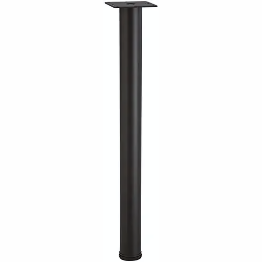 [PAT.04.10] Pata de acero Negro de 71 cm x 7,6 cm
