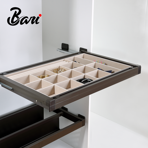[GAV.06.03] Joyero de Terciopelo Seire Moka 80 cm