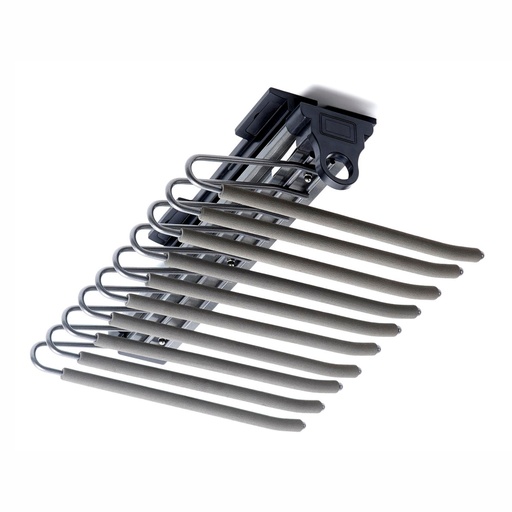 [PAN.01.03] Pantalonera Gris Con Antideslizante para Mueble de 40 cm