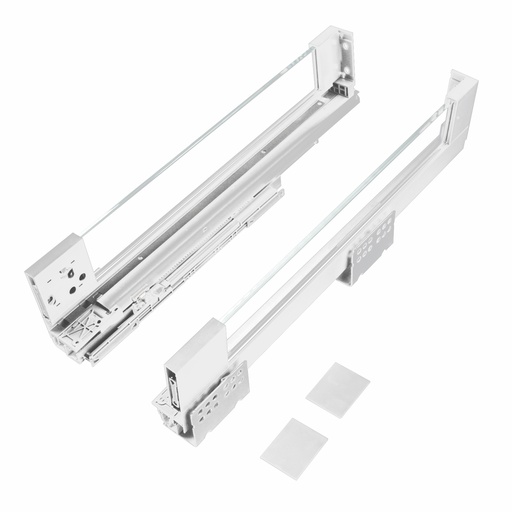 [COR.05.03.50] Gaveta con Freno Extracción Total Serie Cristallo Bianco