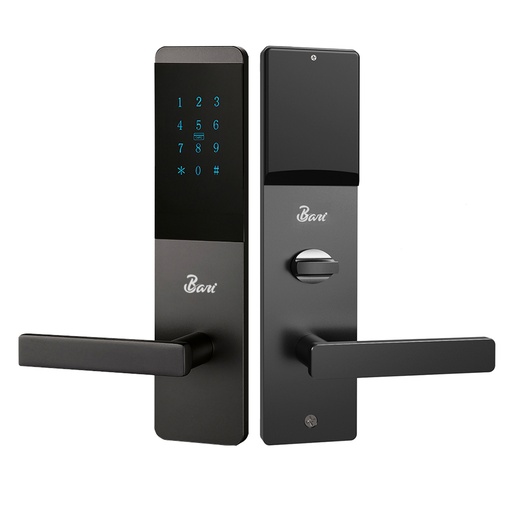 [CER.13.02] Cerradura Inteligente para Hotel TTLock Negra Izquierda