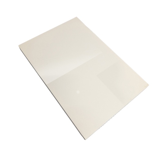 [PVC.03.09] Lamina de PVC PET Beige Alto Brillo Doble Cara 18 mm