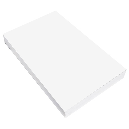 [PVC.03.11] Lamina de PVC PET Blanco Artico Alto Brillo Doble Cara 18 mm