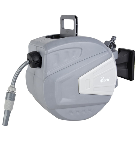 [HER.04.02] Carrete para Manguera de Agua Retractil 30 m