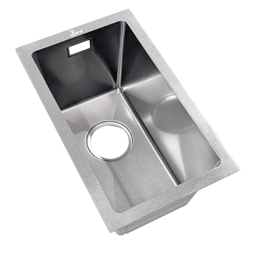 [FRE.02.14] Fregadero Lava Copa Bajo Tope 26x43cm Brush Diamante