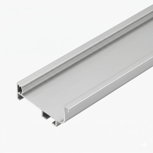 [PER.04.16] Perfil Gola Superior con Cinta Led Integrada