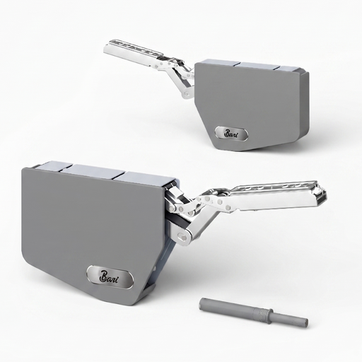 [BRA.05.02] Sistema de Elevación Slim Push to Open Fuerza Media (M) Dark Grey