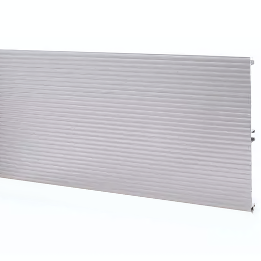 [ROD.01.04] Rodapie de Aluminio Acanalado 15 cm  3 mts