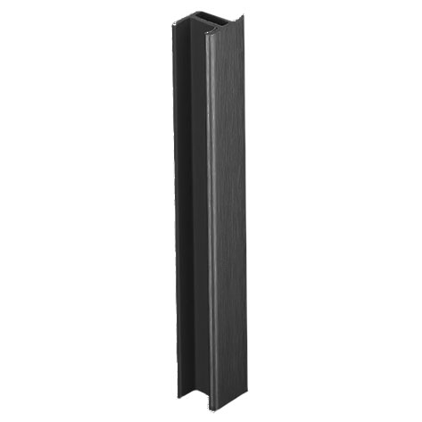 [ROD.02.06] Unión Para Rodapie de PVC Negro