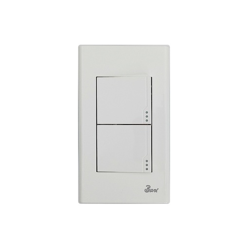 [INT.01.02] Interruptor Doble Serie Semplice