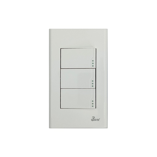 [INT.01.03] Interruptor Triple Serie Semplice