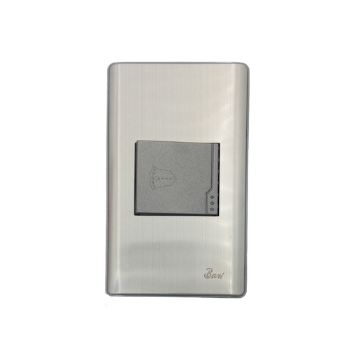 [INT.06.04] Interruptor Timbre Serie Metallo