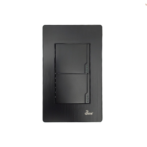 [INT.07.02] Interruptor Doble Serie Buio