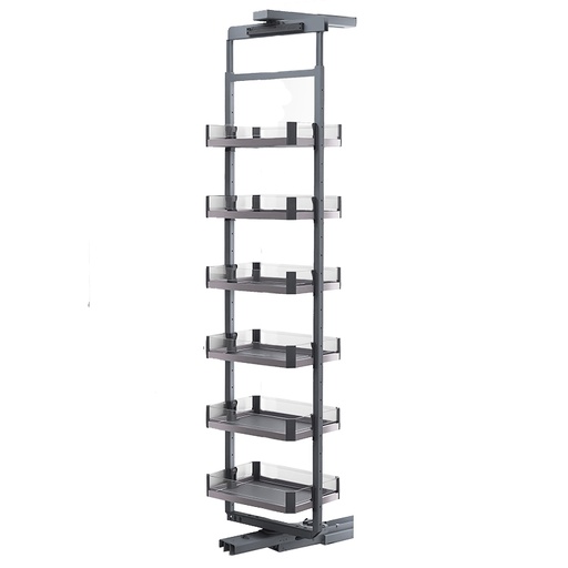 [DES.01.04] Despensa de Torre Giratoria Extraible 170 cm Serie Cristallo