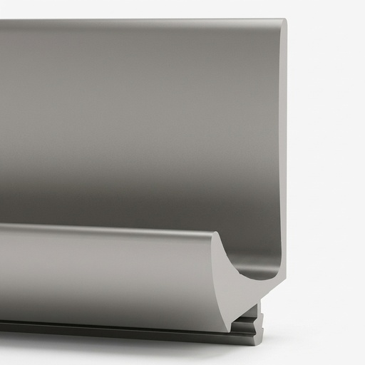 [PER.01.02] Perfil Tirador de Aluminio Tipo "J"