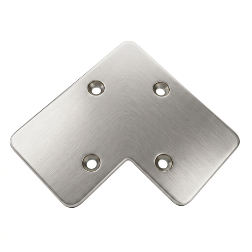 [PER.03.01] Angulo de conexion de Perfil para Puerta de Vidrio