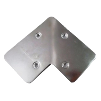 [PER.03.01] Angulo de conexion de Perfil para Puerta de Vidrio